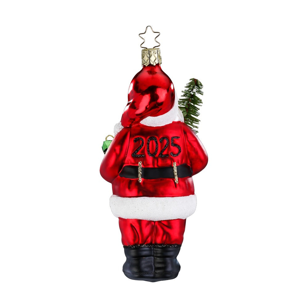 Ornament - 2025 Santa Claus 5.6"