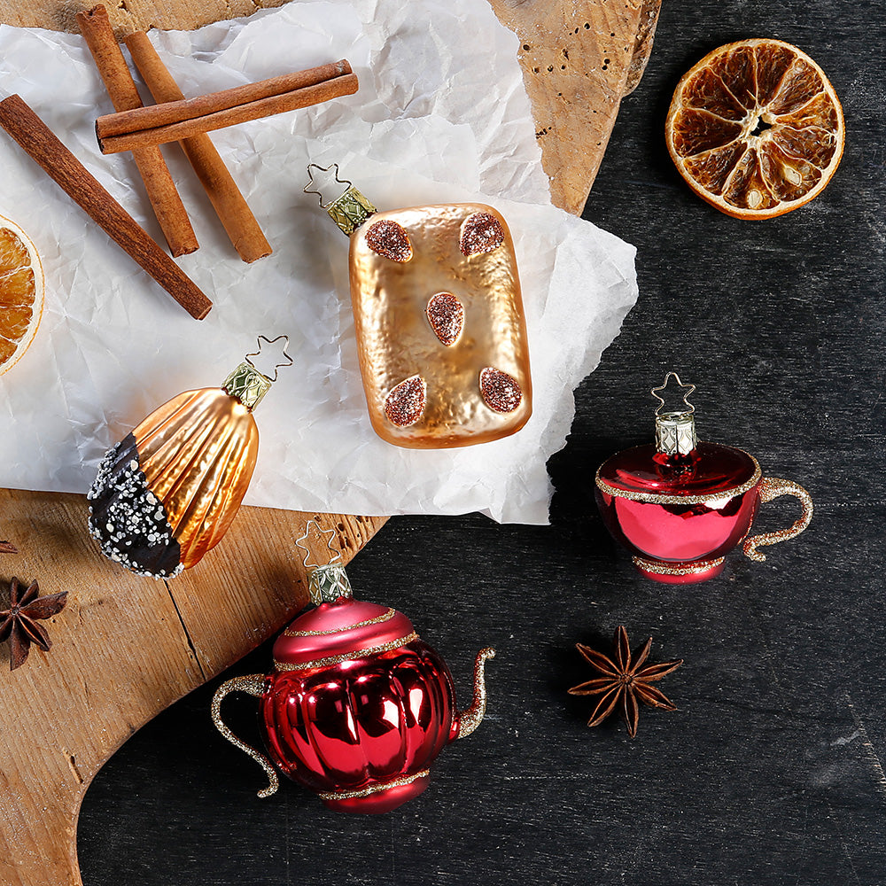 Ornament - Madeleine Chocolate Dip 2.8"