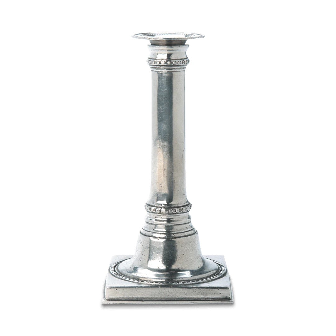 Pewter Candlestick - Square