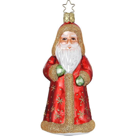 Ornament - Santa Happy and Cheerful 5.2”