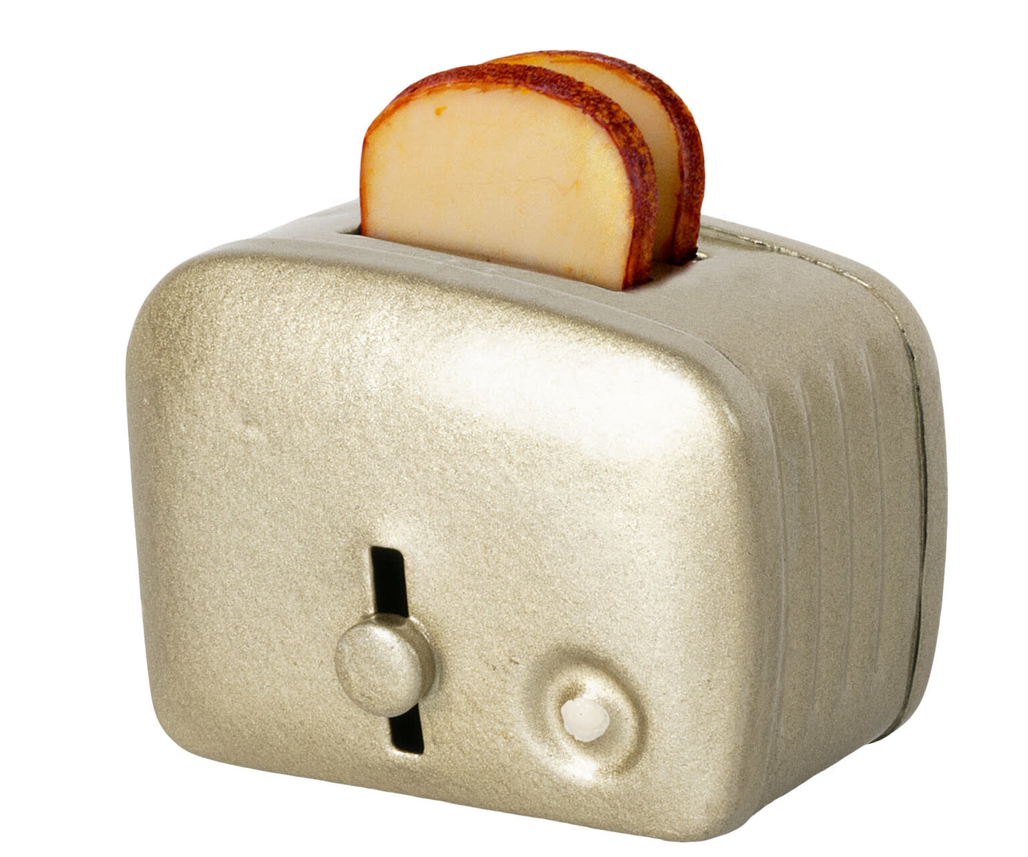 Toaster and Bread - Silver (Miniature)