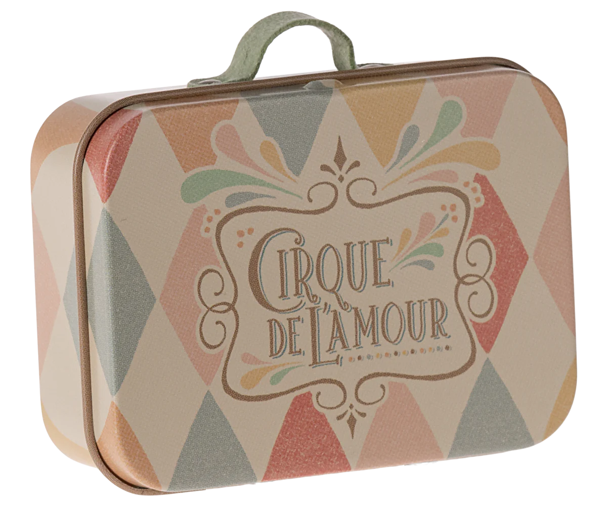 Micro Suitcase - Harlequin