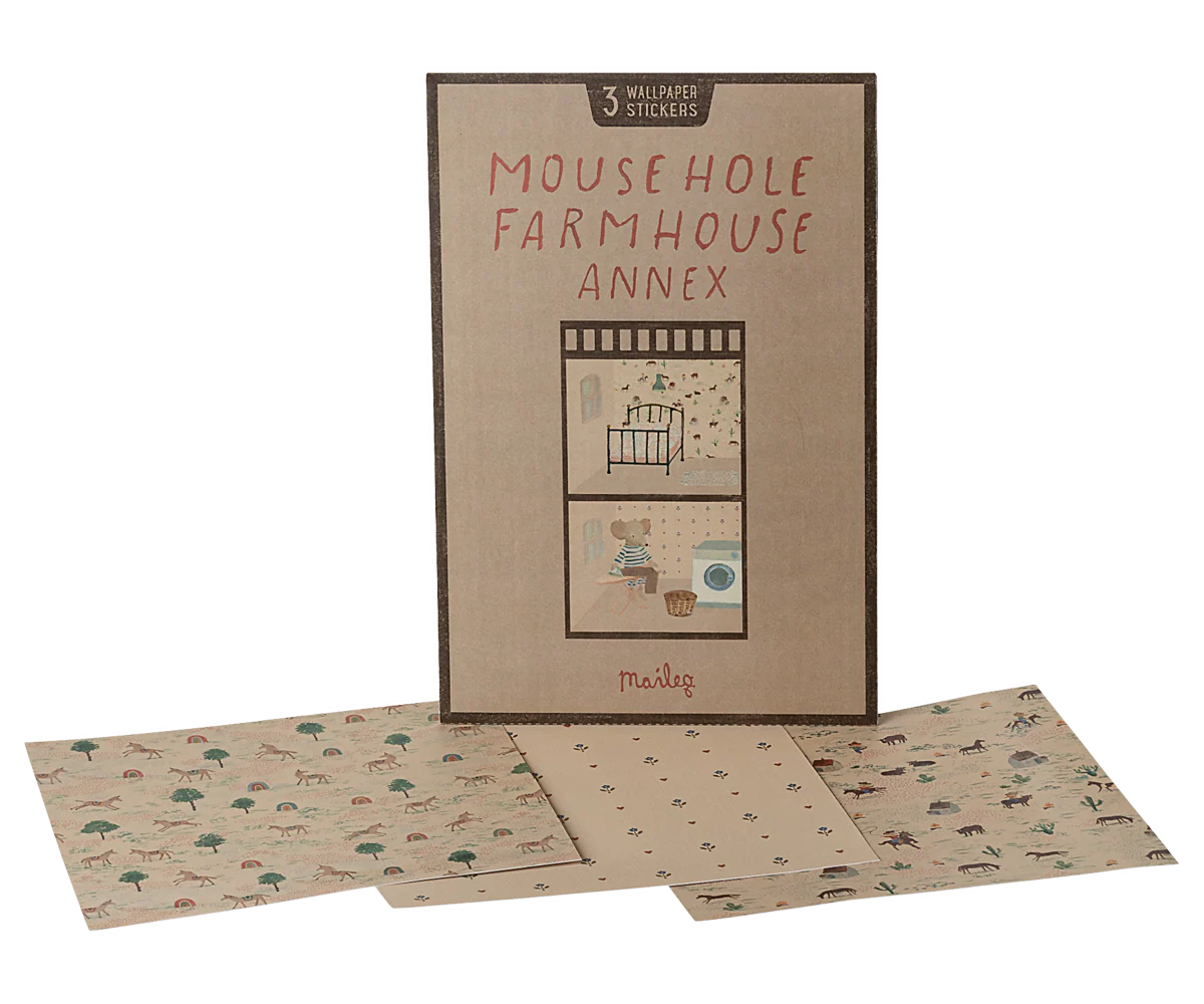 Mouse Farmhouse Annex - Wallpaper