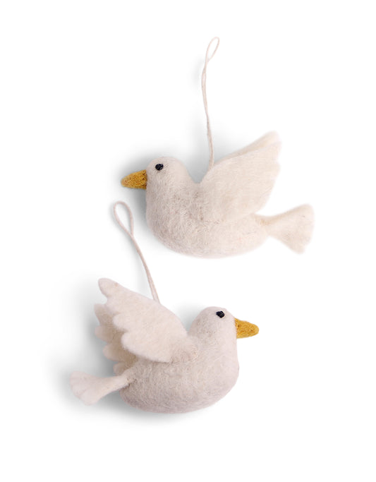 Ornament - Peace Doves (set of 2)