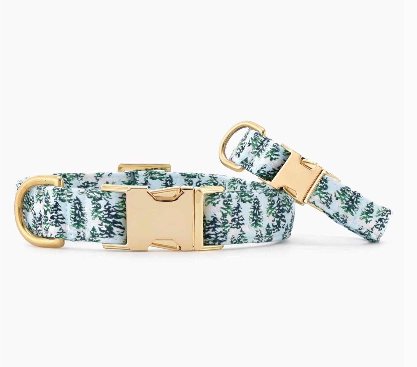 Snow Pines Dog Collar