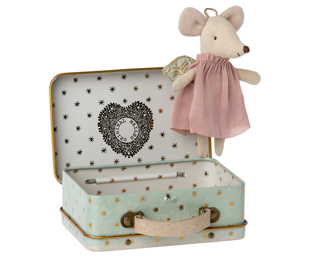 Little Sister Mouse - Suitcase - Angel