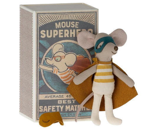 Little Brother Mouse - Superhero in a Matchbox
