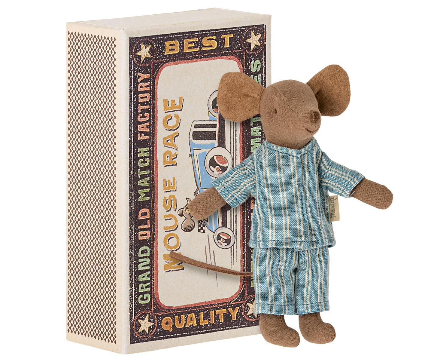 Big Brother Mouse - Matchbox - Blue Stripe