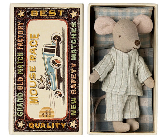 Big Brother Mouse - Matchbox - Light Blue Stripe