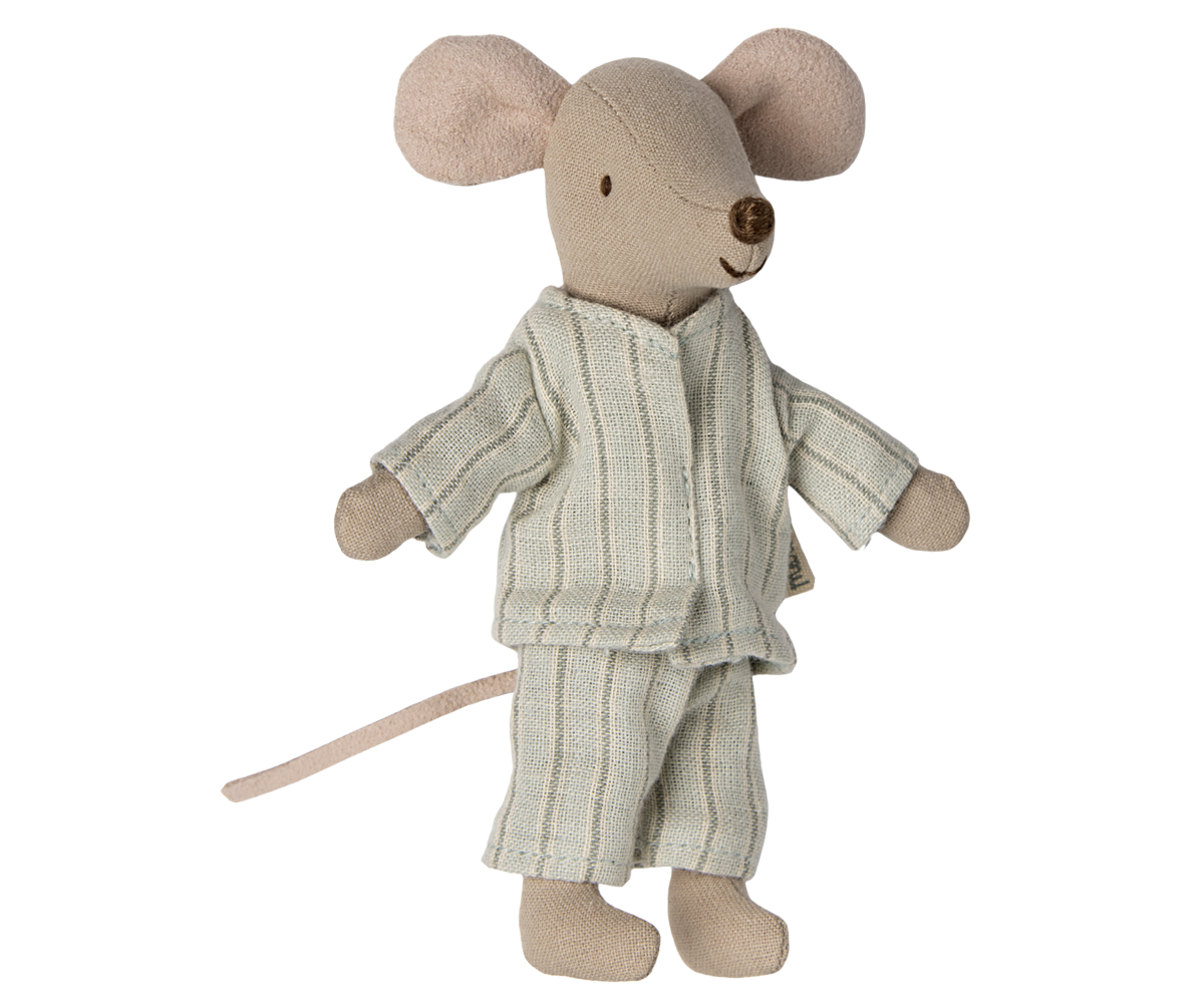 Big Brother Mouse - Matchbox - Light Blue Stripe