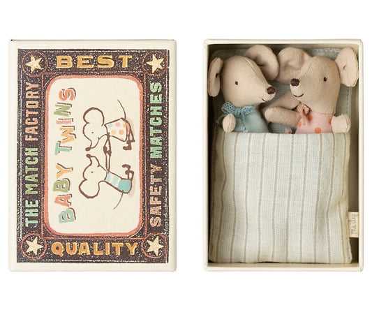 Baby Mice - Twins in Matchbox