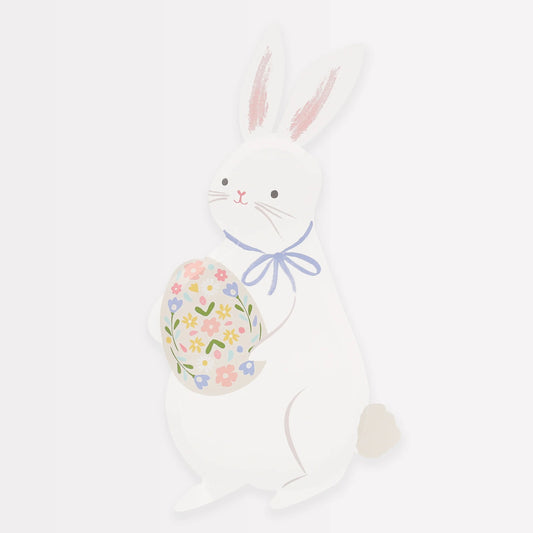 Paper Plates - Easter Bunny Shaped