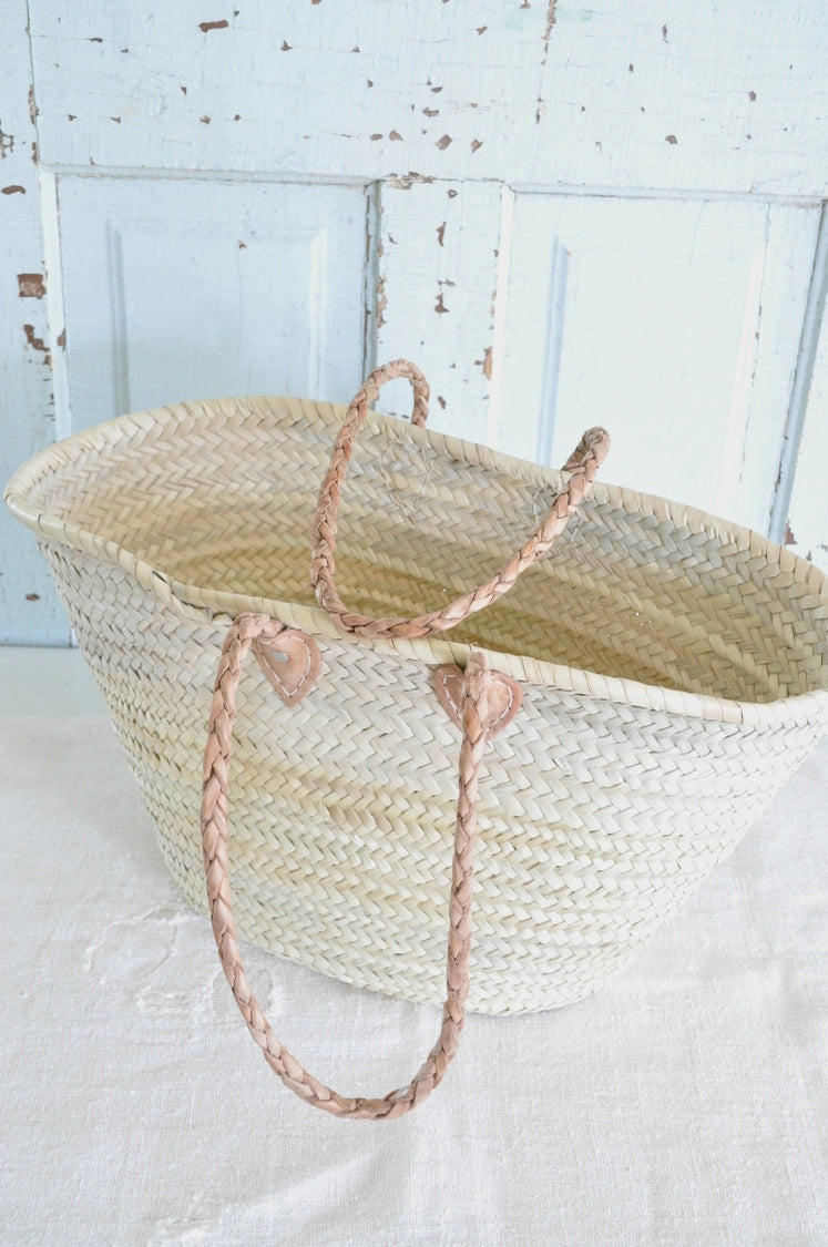 French Market Tote - The Nimes Beige Large