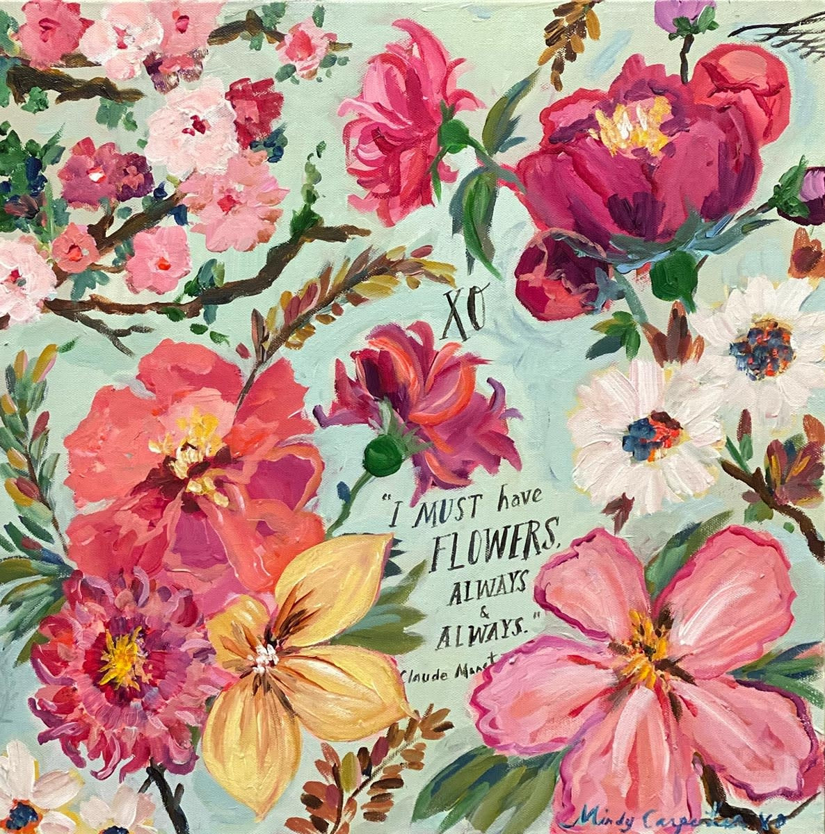 Card - Everyday - Monet's Flowers