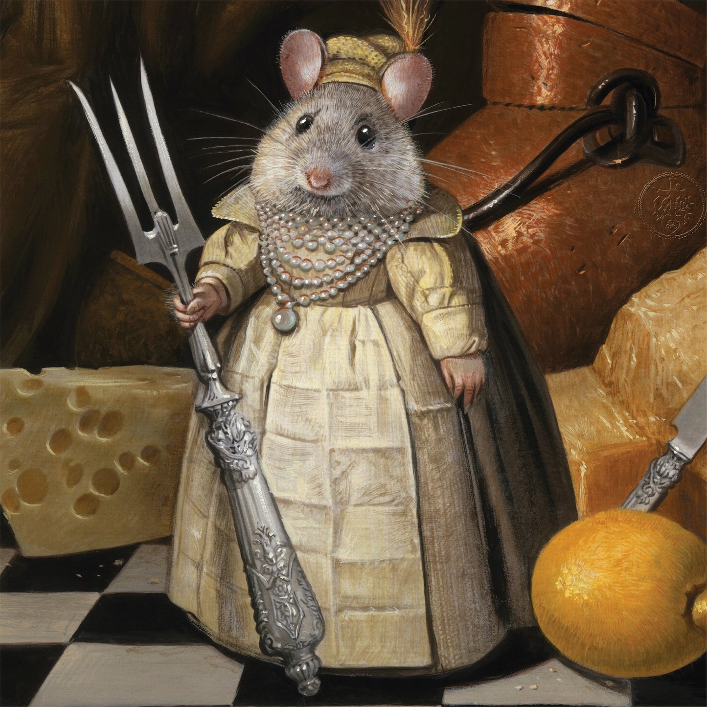 Puzzle - Lady Camembert (500 pieces)