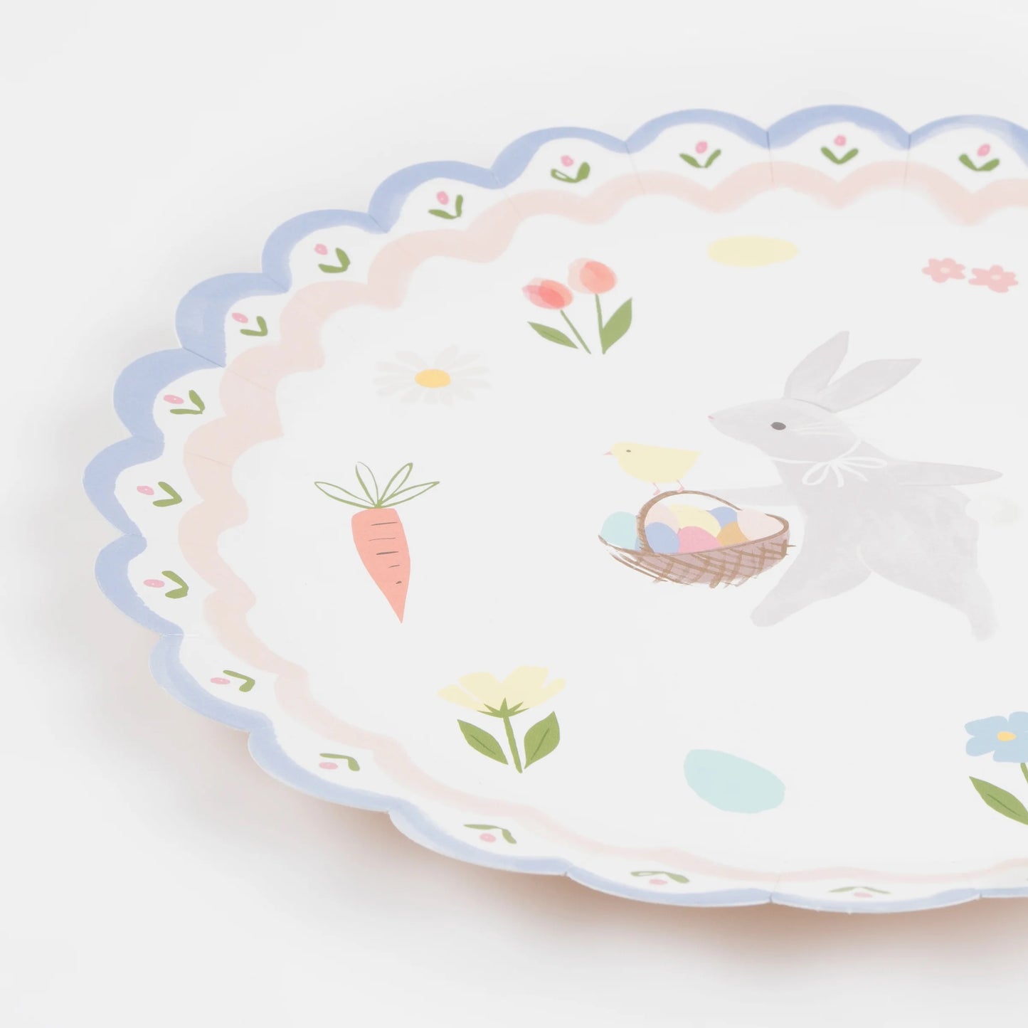 Paper Plates - Easter Bunny Dinner