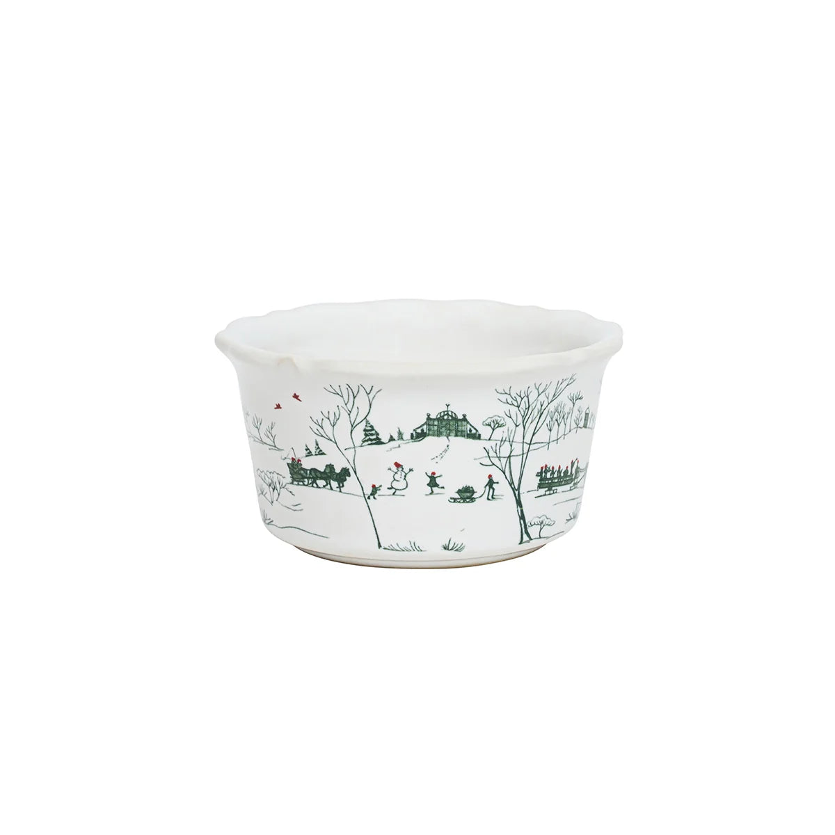 Country Estate Evergreen - Winter Frolic Ramekin