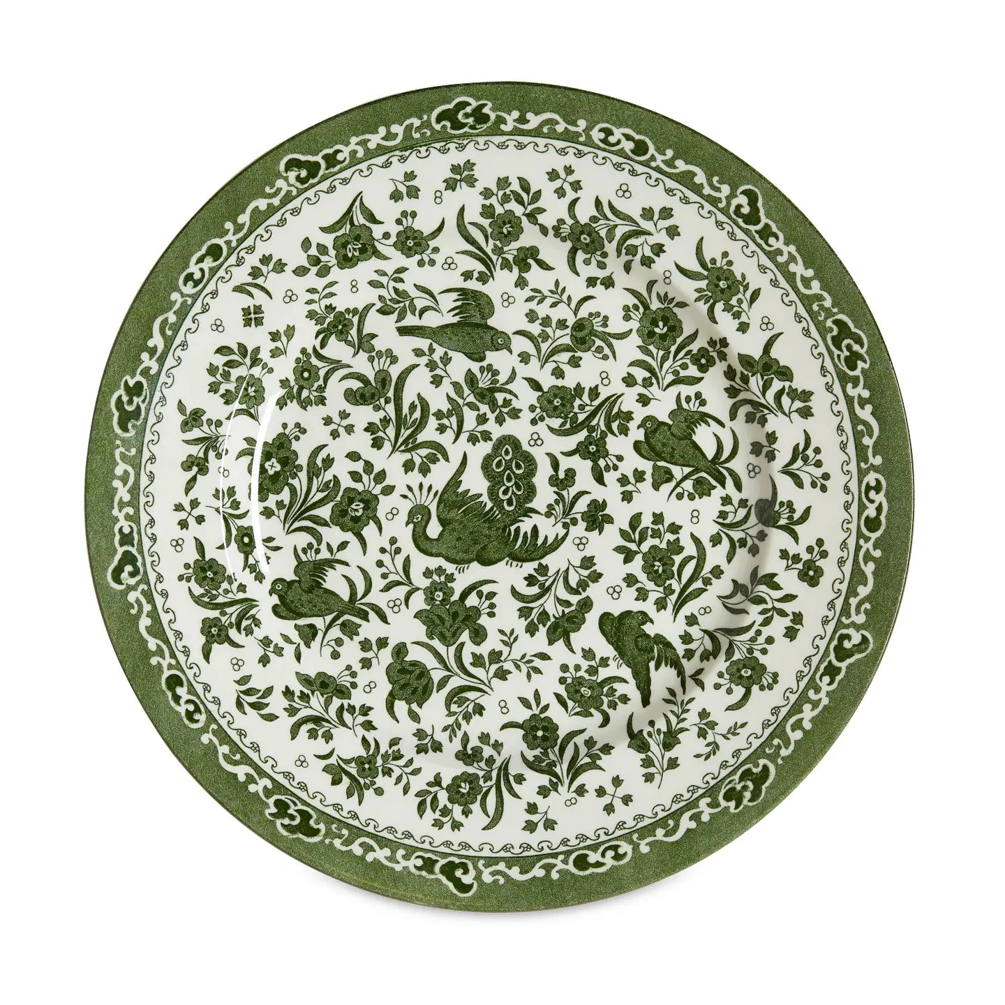 Green Regal Peacock - Plate Dinner – Maison Blue