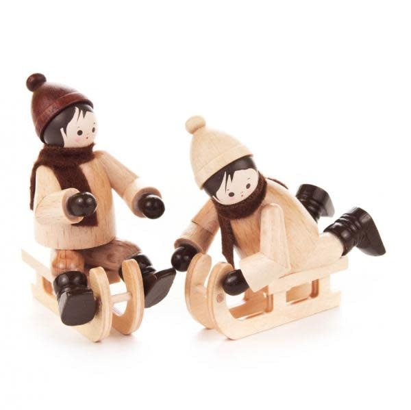 Children with Sleds (2)