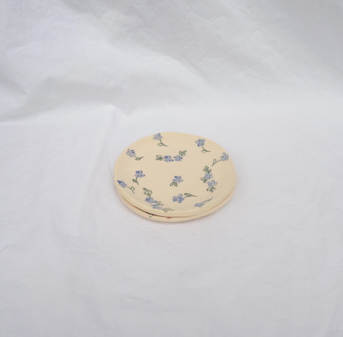 Ring Dish Small - Blue Wild Flowers