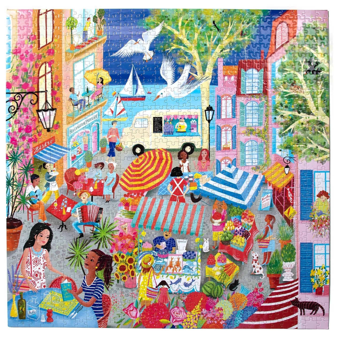 Puzzle - Marketplace in France