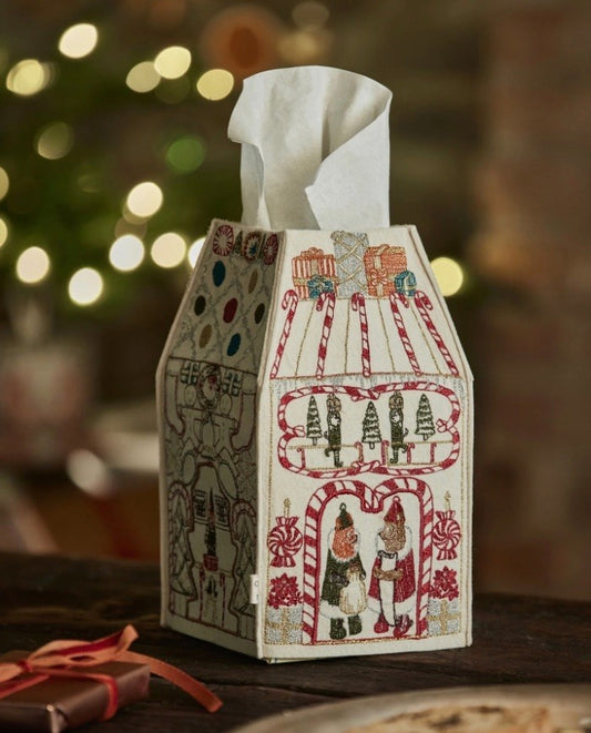 Tissue Box Cover - North Pole