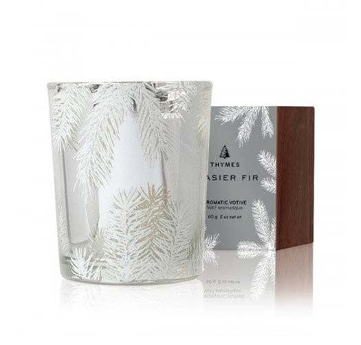 Frasier Fir - Statement Silver Pine Needle - Votive 2oz