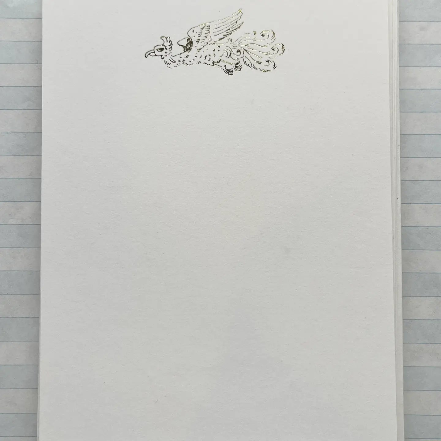 Stationery Set - Pressed Gold Foil - Mumu Bird