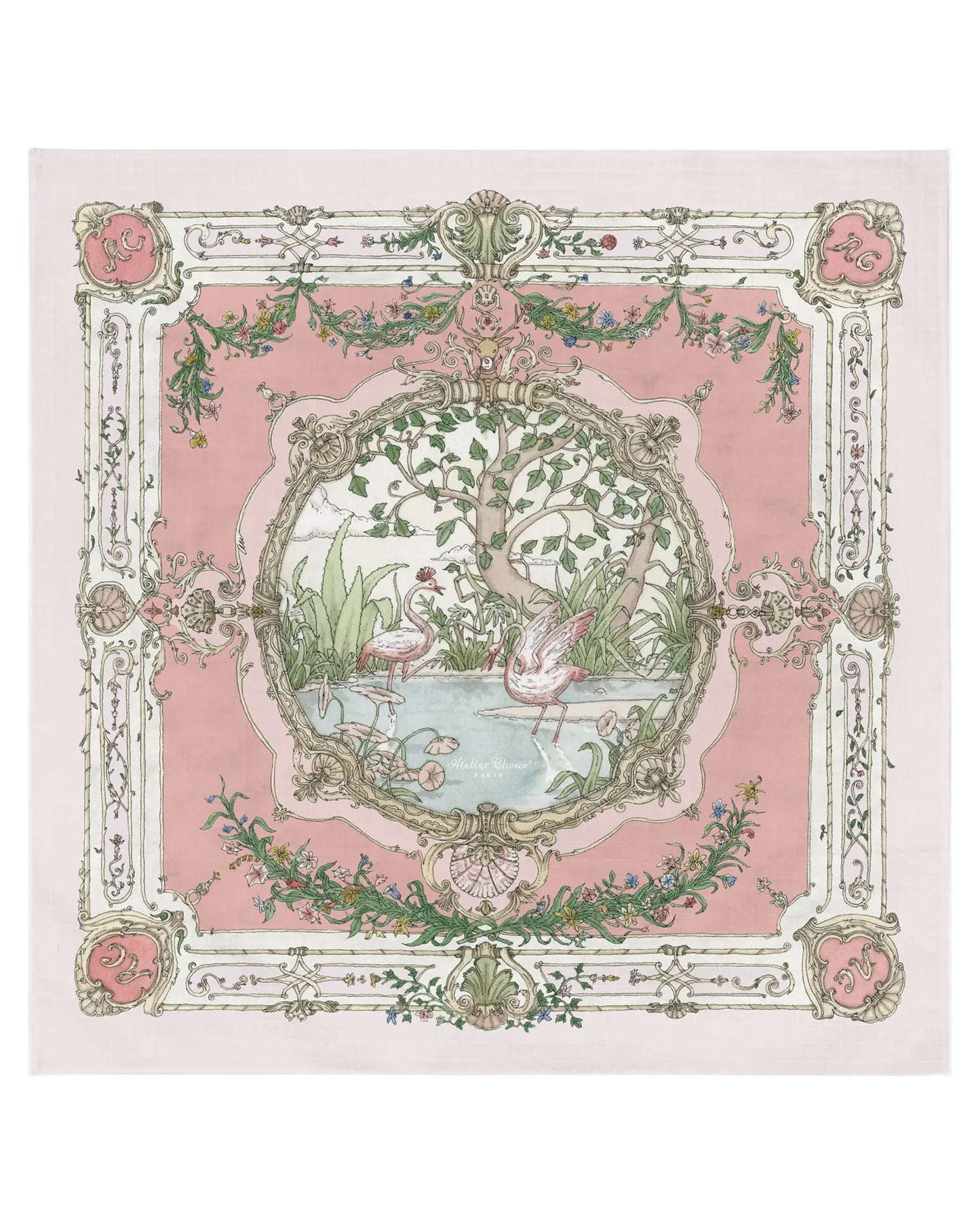 Carré - Tapestry Peach