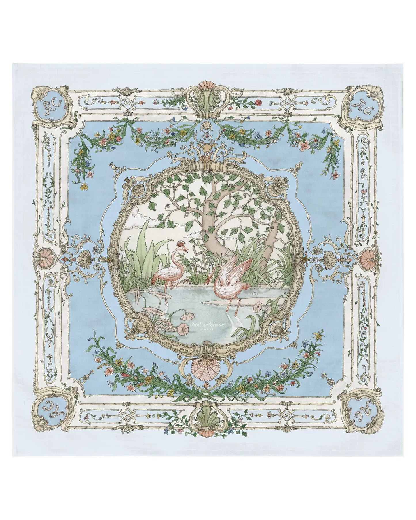 Carré - Tapestry Blue