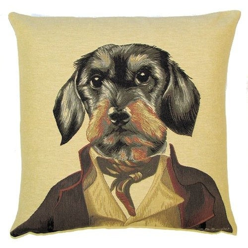 Pillow - Dachshund by Thierry Poncelet