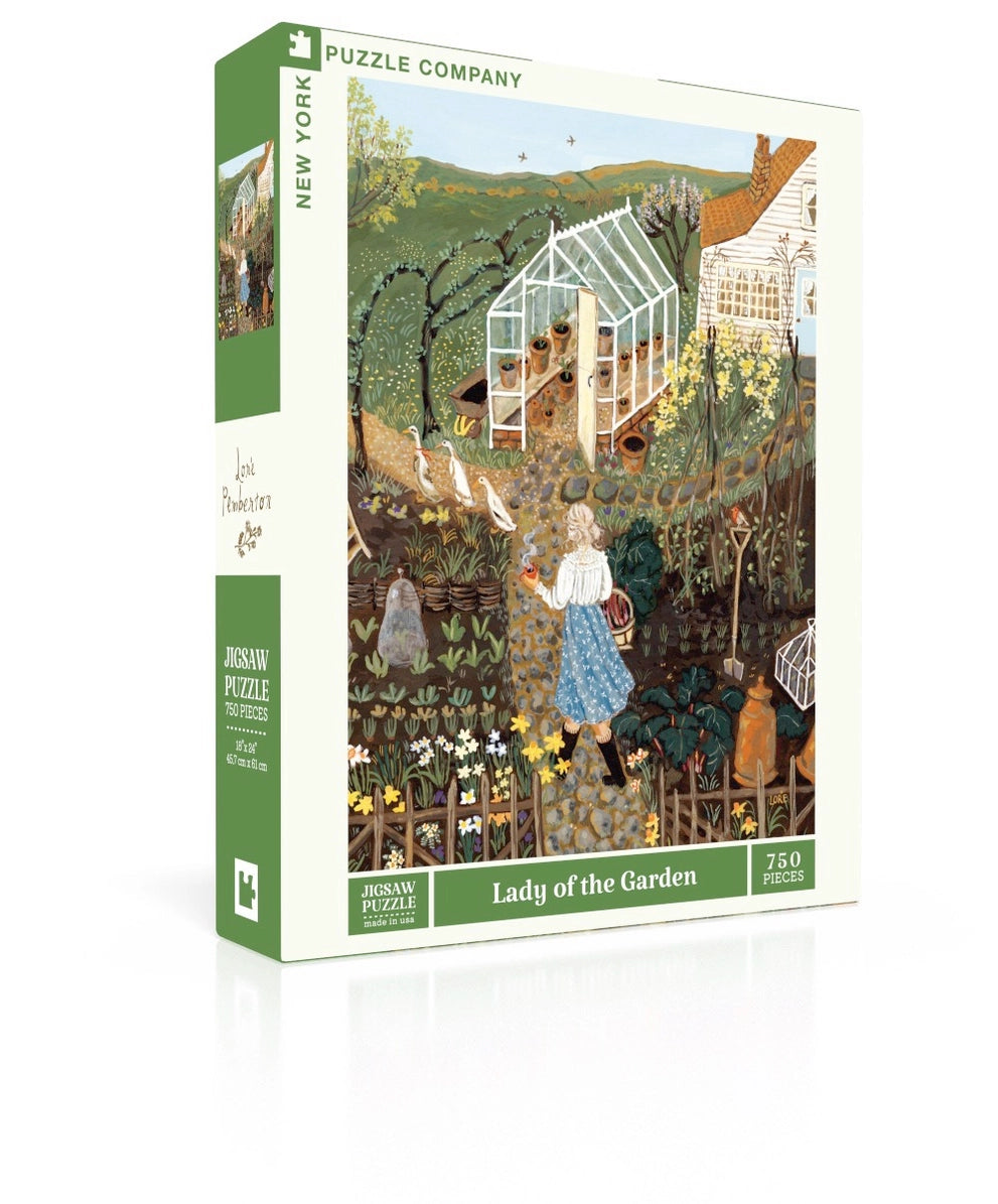 Puzzle - Lady of the Garden