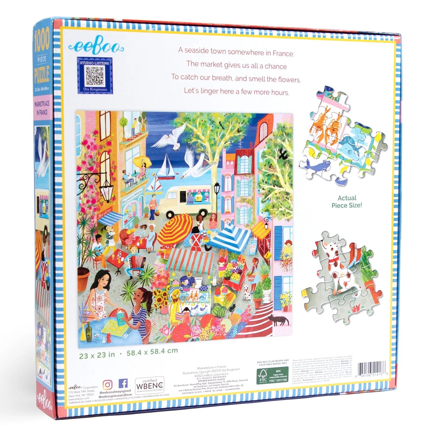 Puzzle - Marketplace in France