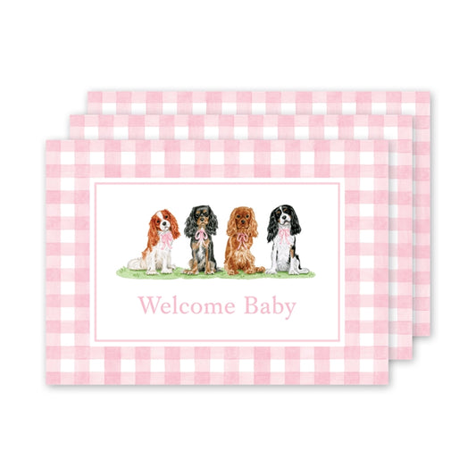 Card Milestone Set - Cavelier Garden Pink