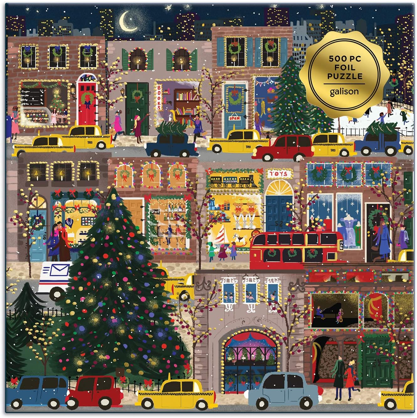 Puzzle - Winter Lights (500 pieces)