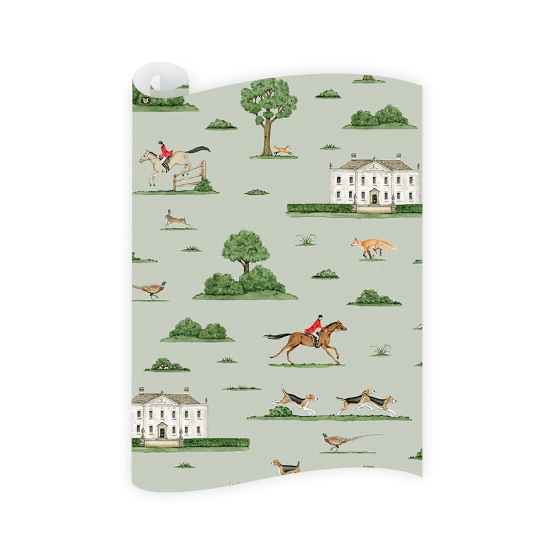 Gift Wrap - Fox Hunt
