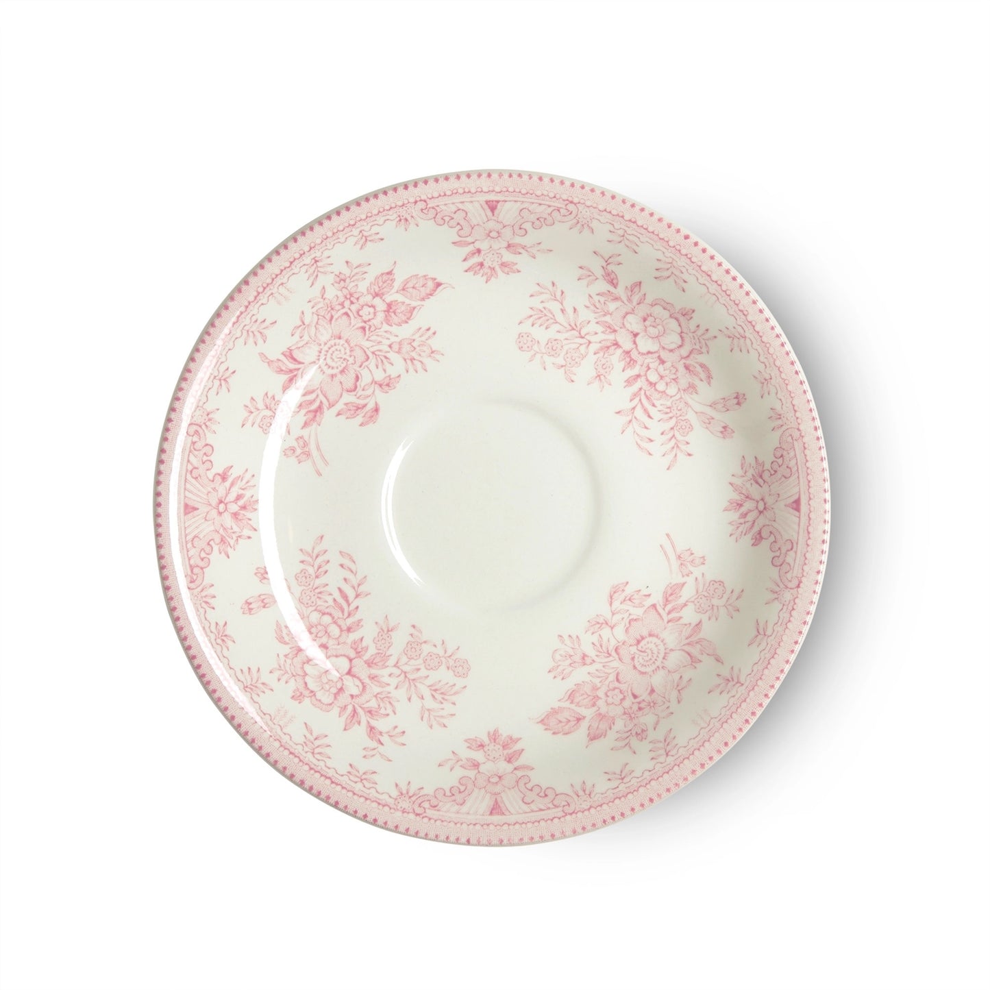 Pink Asiatic Pheasants - Tea Saucer