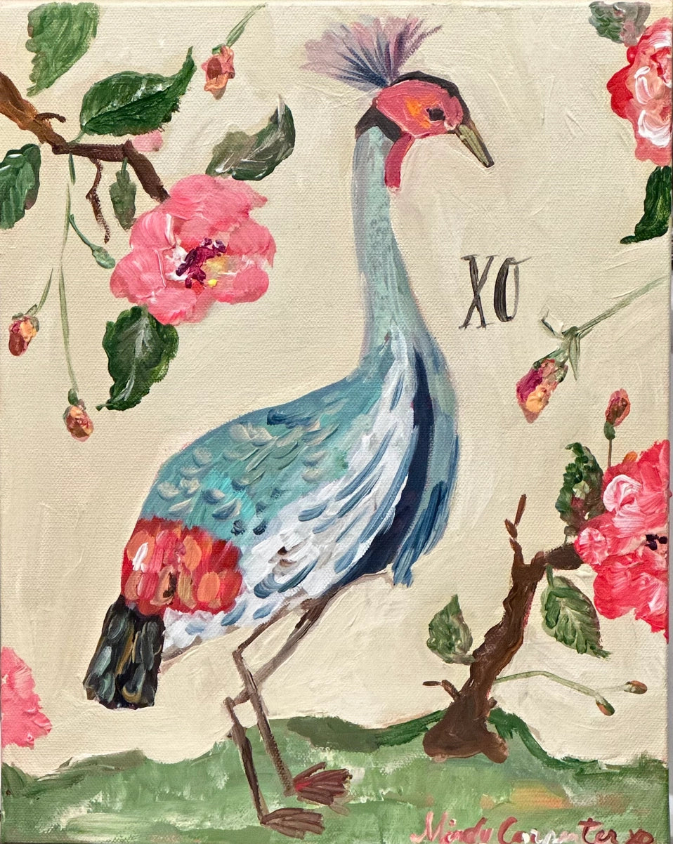 Card - Everyday - Vintage Blue Heron