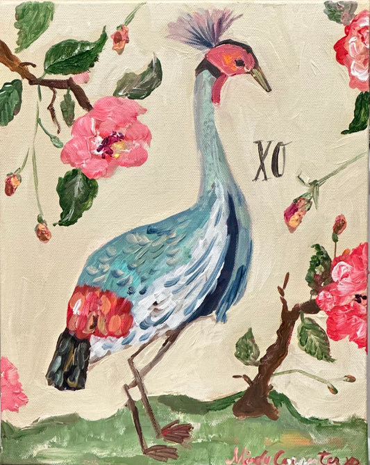 Card - Everyday - Vintage Blue Heron