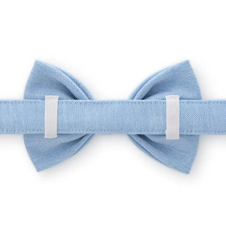 Blue Chambray - Bow Tie