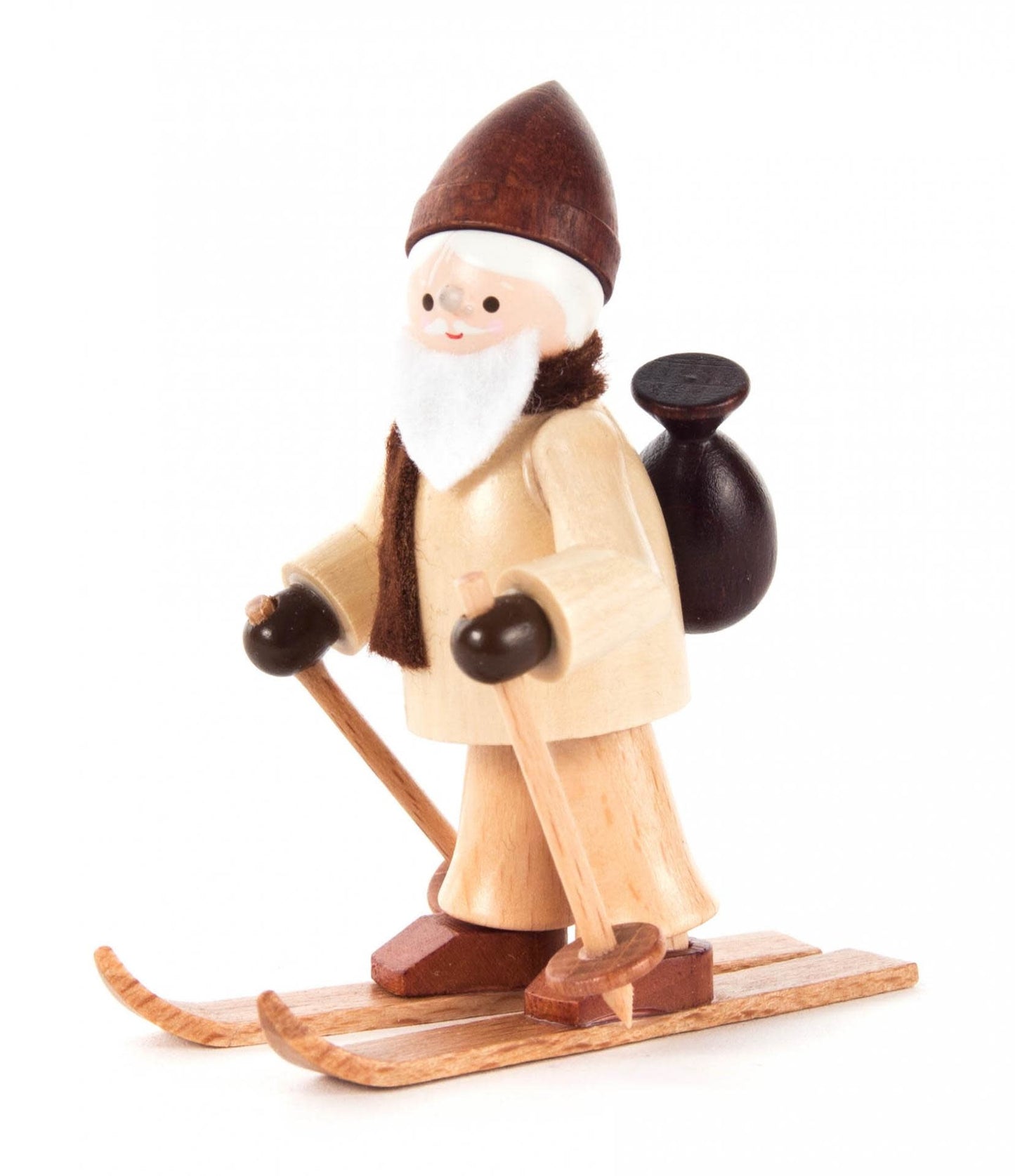 Santa with Skis