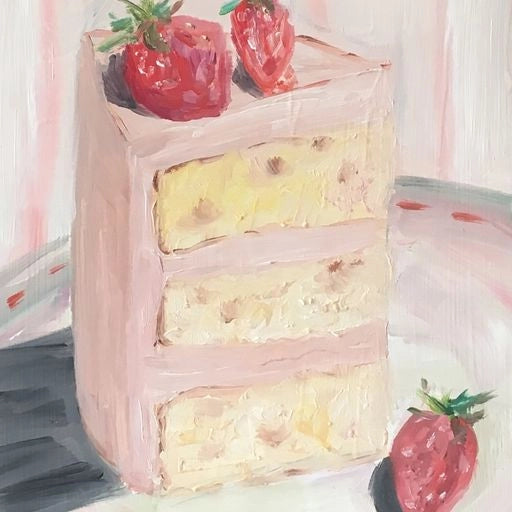 Card - Everyday - Pink Cake Slice