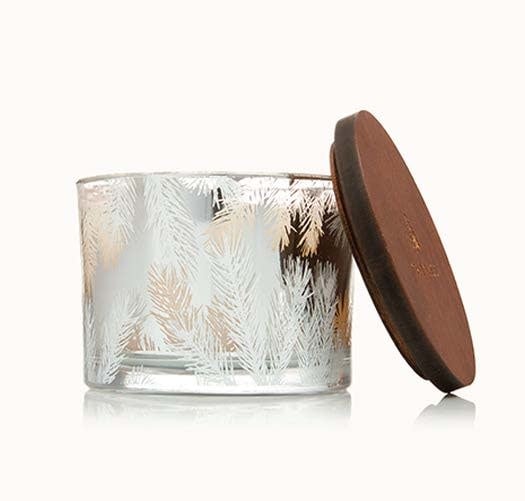 Frasier Fir - Statement Silver Pine Needle - Medium 3-wick 12.5oz