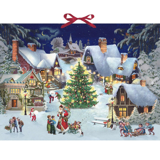 Advent Calendar Large - Village on the Hill