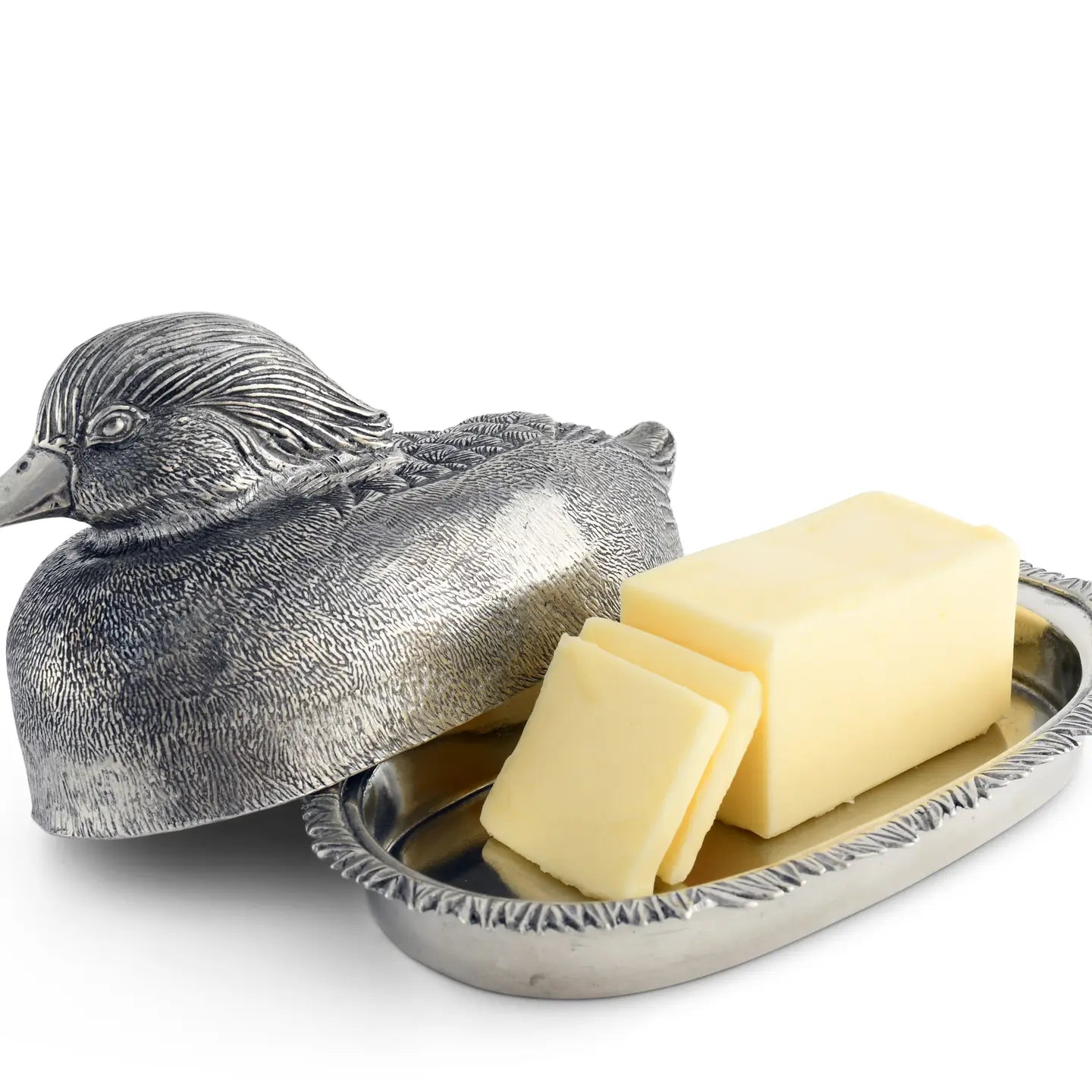 Butter Dish - Mallard Duck
