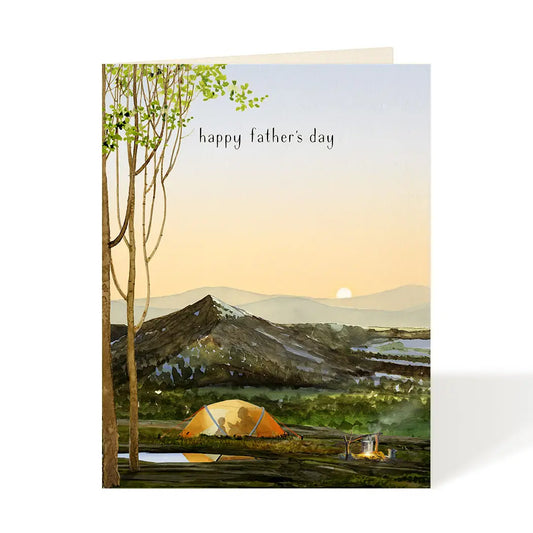 Card - Father's Day Camping Story
