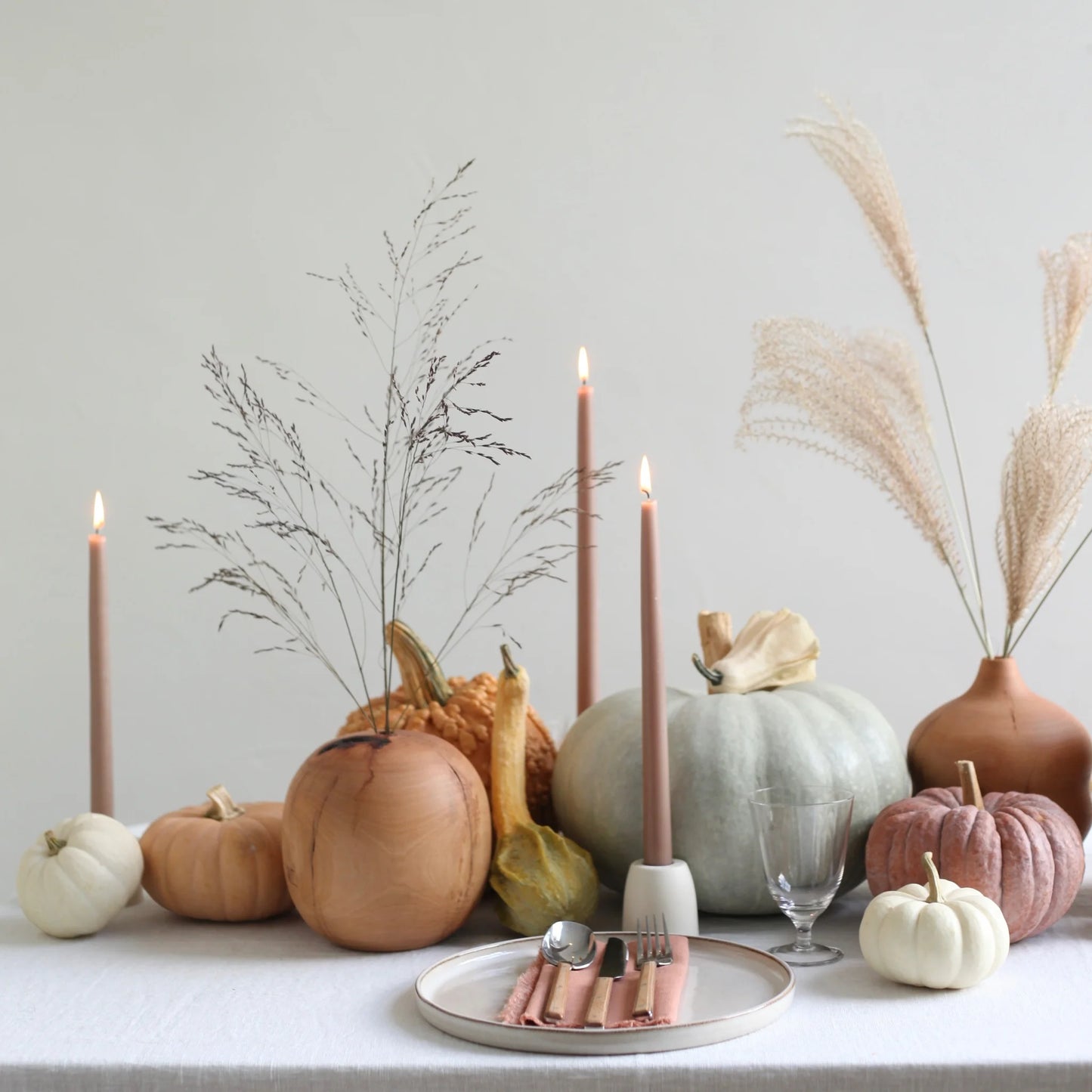 Taper Candle Greige