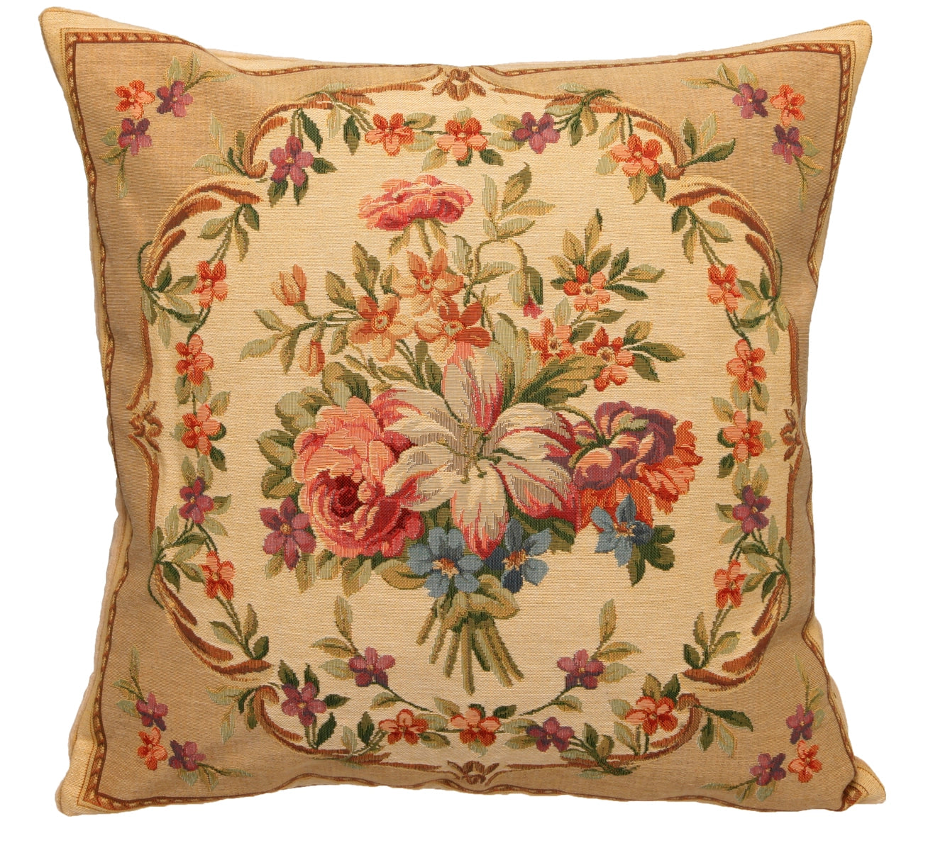 Pillow - Floral Beige