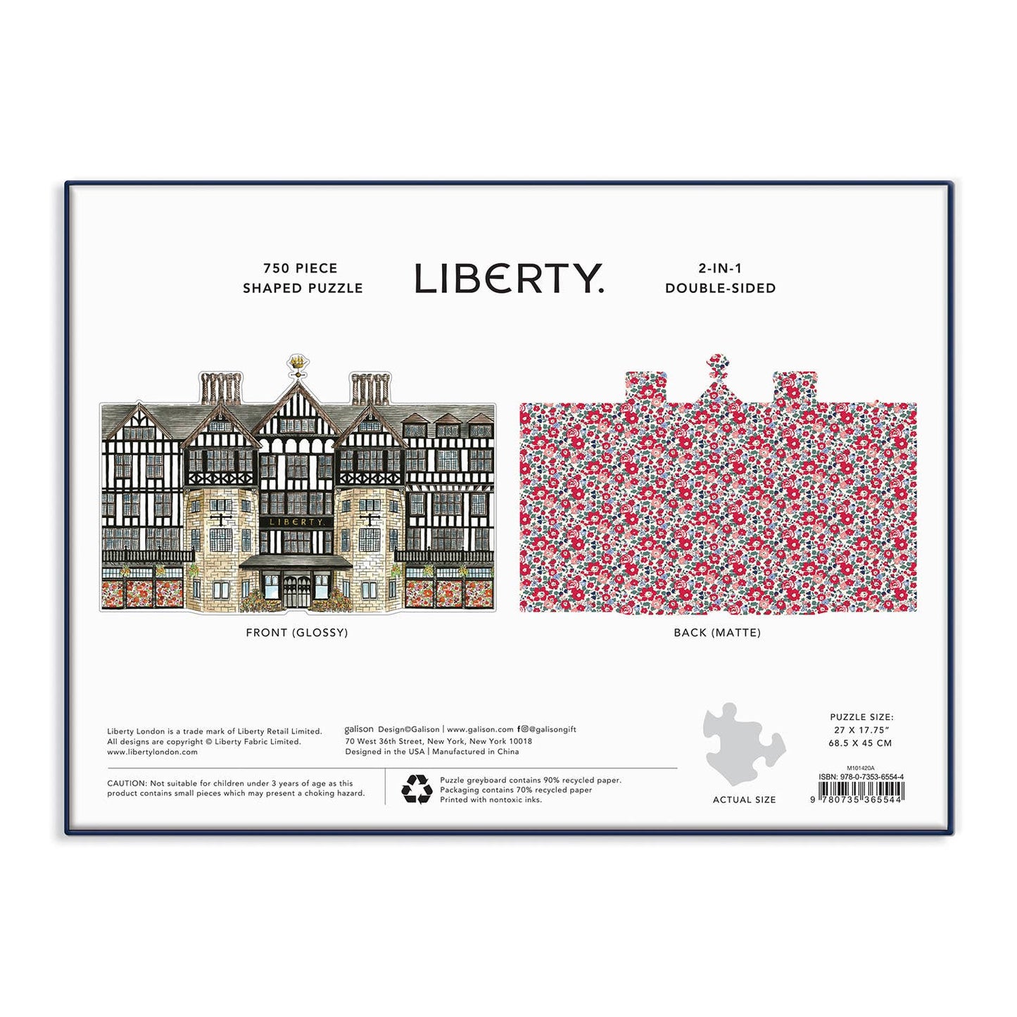 Puzzle - Liberty Tudor Building (750 pieces)
