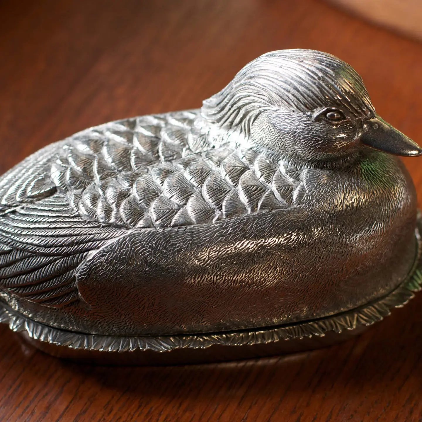 Butter Dish - Mallard Duck